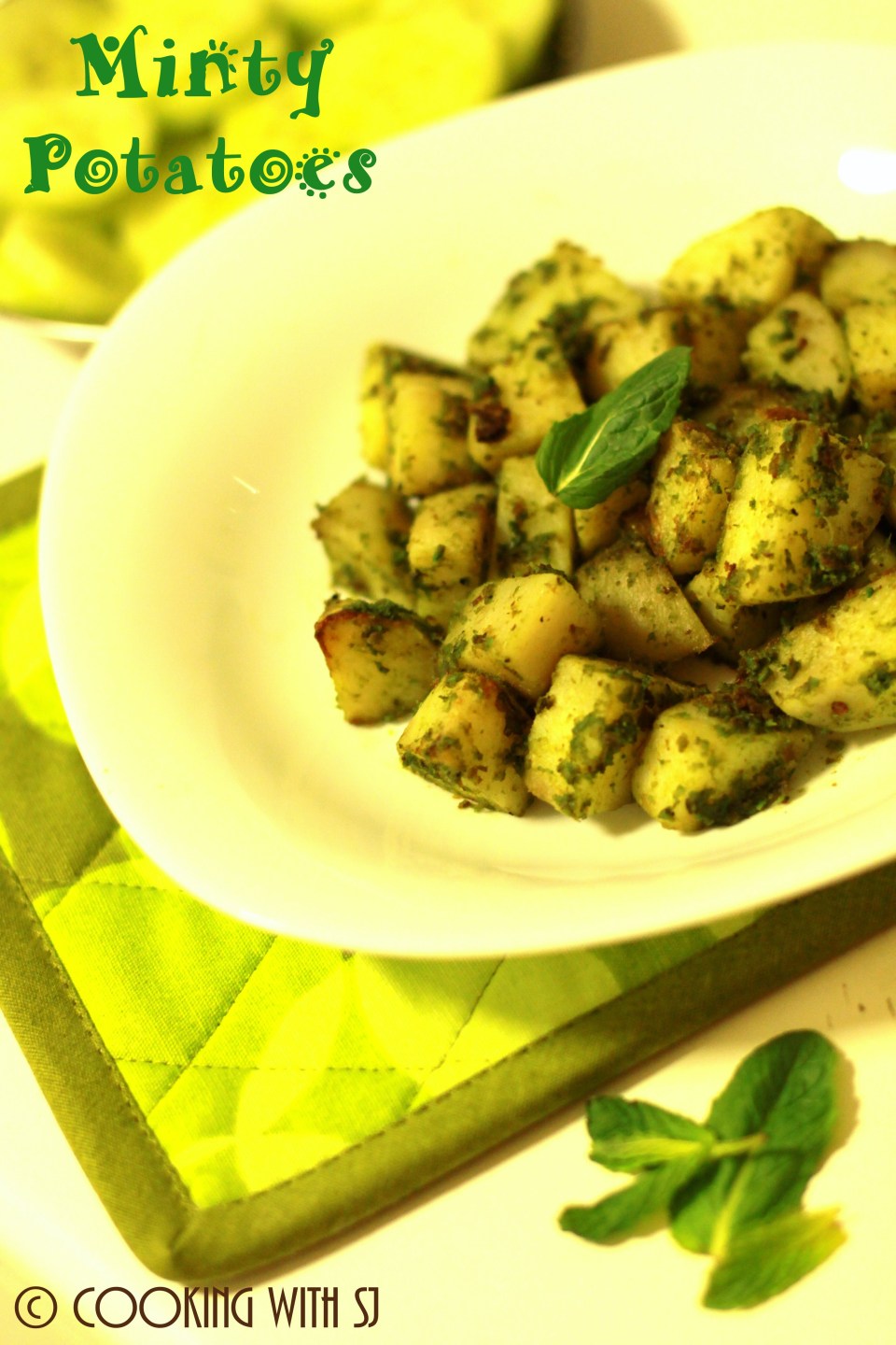 minty potatoes
