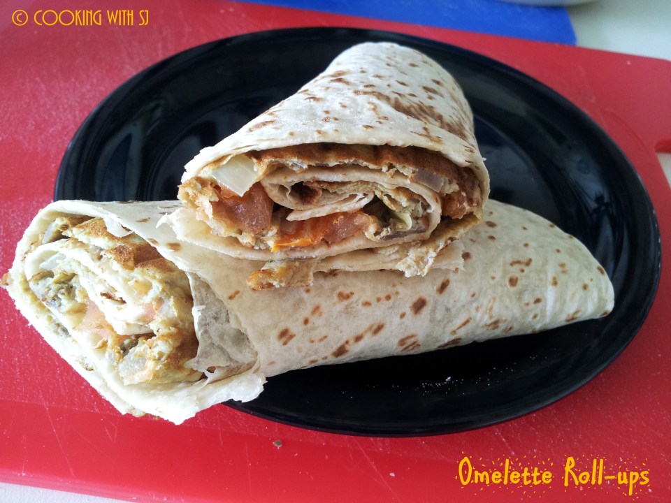omelette roll-ups