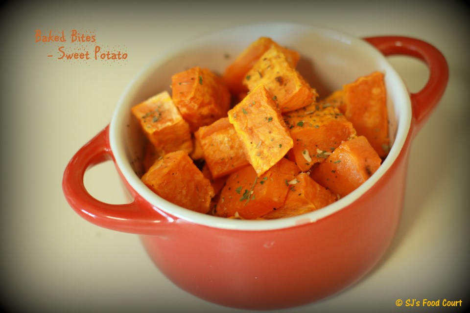 oven roasted sweet potatoes