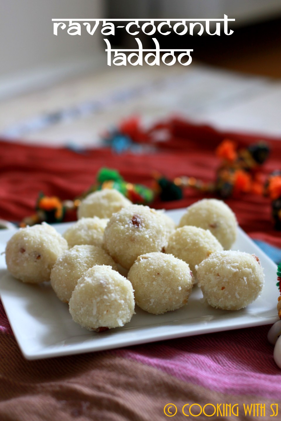 rava coconut laddoo