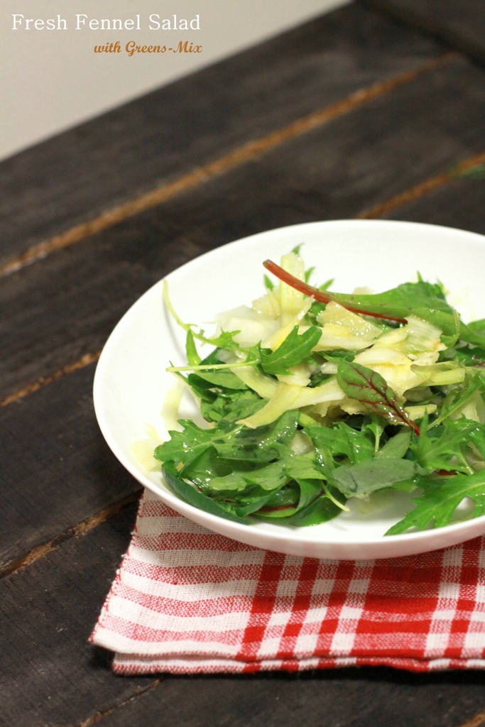 fresh fennel salad