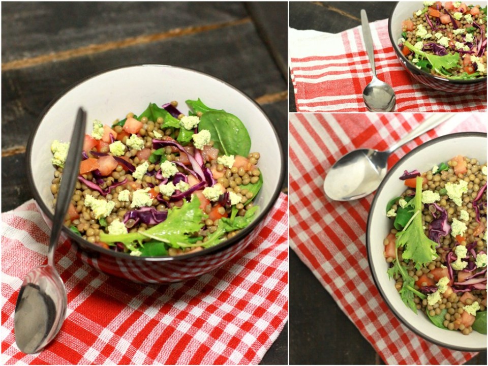 greek lentils salad