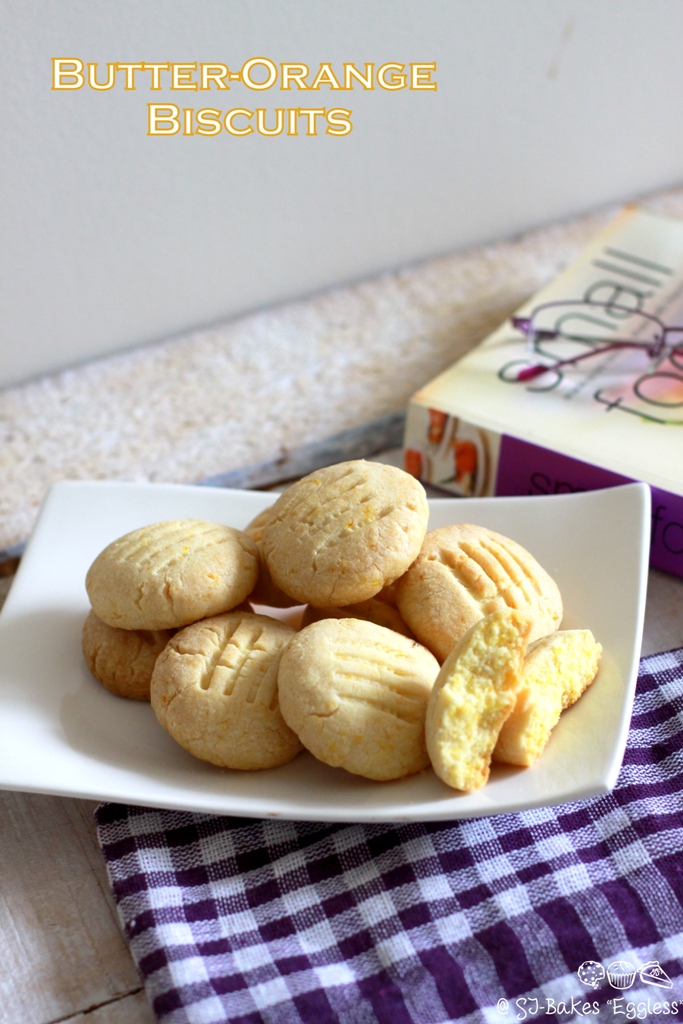 orange-butter cookies