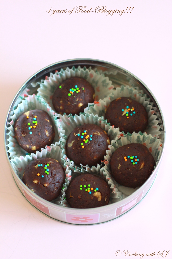 choco-orange truffles